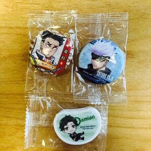 くら寿司 缶バッジと消しゴムの3点セット★