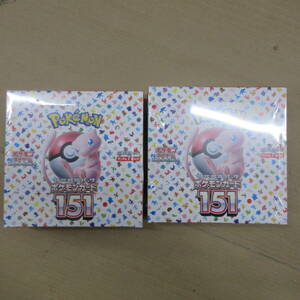 ** unopened Pokemon Card Game scarlet & violet 151 strengthen enhancing pack shrink attaching 2 piece summarize super-discount 1 jpy start 