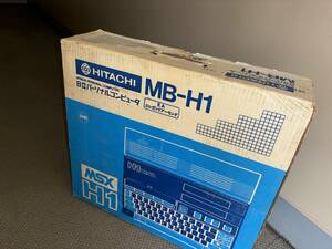 【即決あり】 日立 HITACHI MSX MB-H1