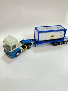  saec Profia NRS( day land ) (ISO tanker container ) trailer collection no. 8.TOMYTEC truck 