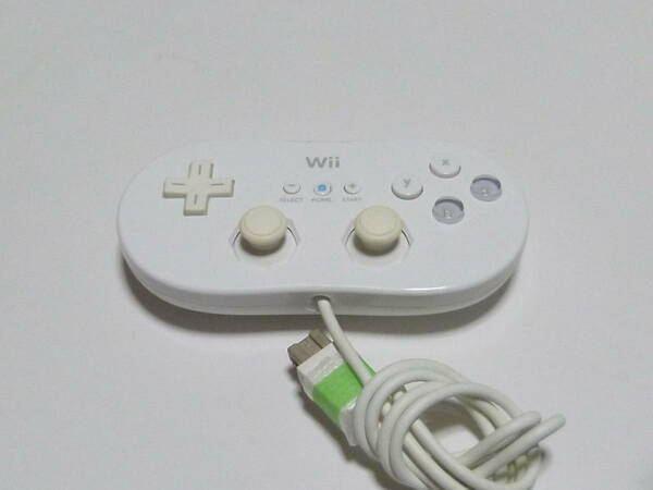 C018【即日発送 送料無料 動作確認済】Wii クラシックコントローラー 任天堂 純正 RVL-005 コントローラー