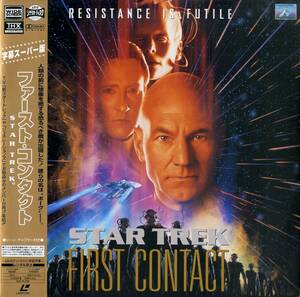 B00142495/LD/パトリック・スチュワート「スター・トレック Star Trek VIII: First Contact 1996 ファースト・コンタクト (Widescreen) (