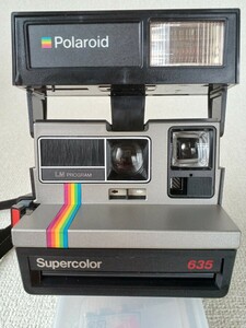 ポラロイドカメラ　supercolor635 　LM PROGRAM　 　　　　　　　　　　