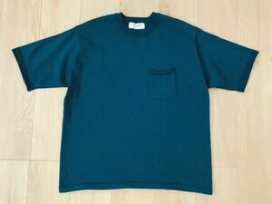 [ beautiful goods ] United Arrows * summer knitted *. turquoise *M