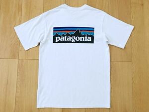 patagonia★プリントTシャツ★白★XS