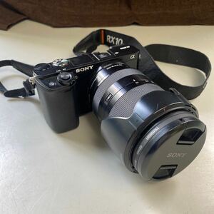 SONY Sony body mirrorless digital camera single-lens camera α6000 ILCE-6000 lens SEL18200LE TAMRON 62mm SKYLIGHT used W-0603-17