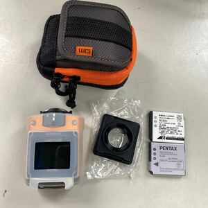 RICOH Ricoh WG-M2 4K movie waterproof action camera digital camera battery used electrification has confirmed W-0603-22