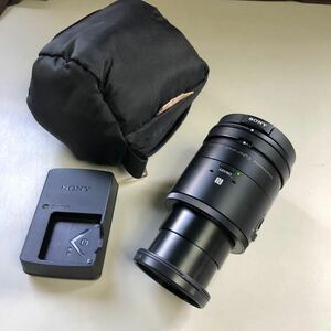 SONY ソニー Cyber-shot DSC-QX100 カメラ　レンズ　サイバーショット　デジカメ　デジタルカメラ　充電器　中古　W-0607-03