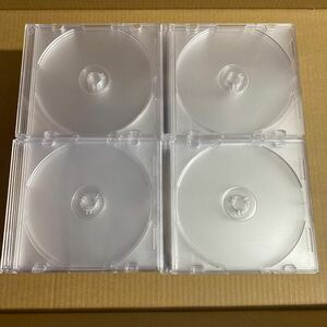 CD DVD プラスチックケース スリムタイプ　　　80枚