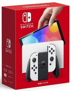 【新品未開封】任天堂 Nintendo Switch 有機ELモデル Joy-Con(L)/(R) ホワイト ニンテンドースイッチ 送料無料
