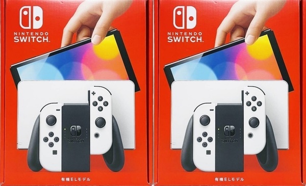 【新品未開封】２台セット 任天堂 Nintendo Switch 有機ELモデル ホワイト ２台【送料無料】