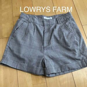 LOWRYS FARM ショートパンツ 