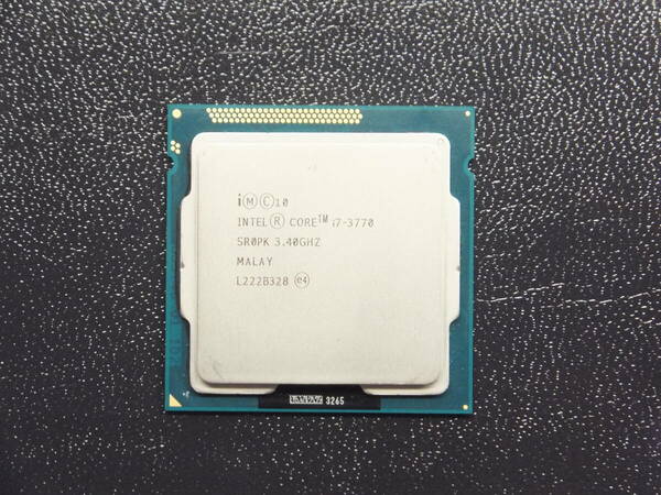 【送料無料】動作未確認　Intel Core i7-3770 SR0PK　中古