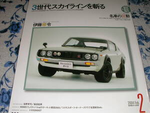 ノスタルジックヒーロー１０１　2004/2　ＨＴ2000ＧＴＲ/ＨＴ2000ＧＴ-Ｌ/ＨＴ2000ＲＳ/サバンナＲＸ7ターボＧＴ/コルト600/ＮＳＵ Ｒo80