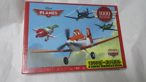 【未開封】Disney PLANES ディズニー プレーンズ 1000ピース パズル 展示未使用品　