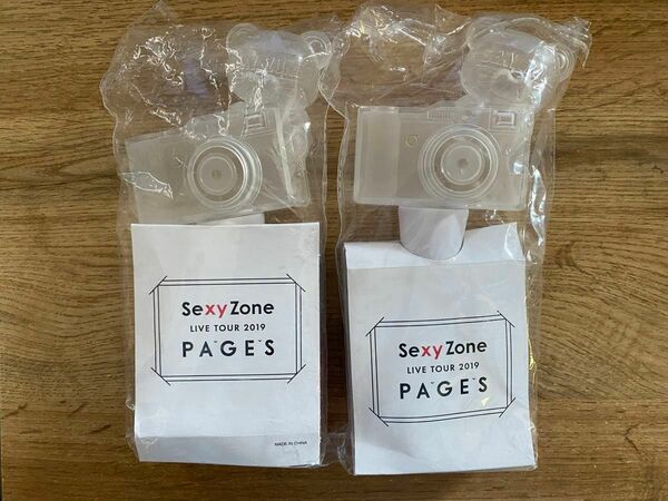 SexyZone ペンライト 「PAGES」×2個セット(1個は未使用品) ※おまけ付き