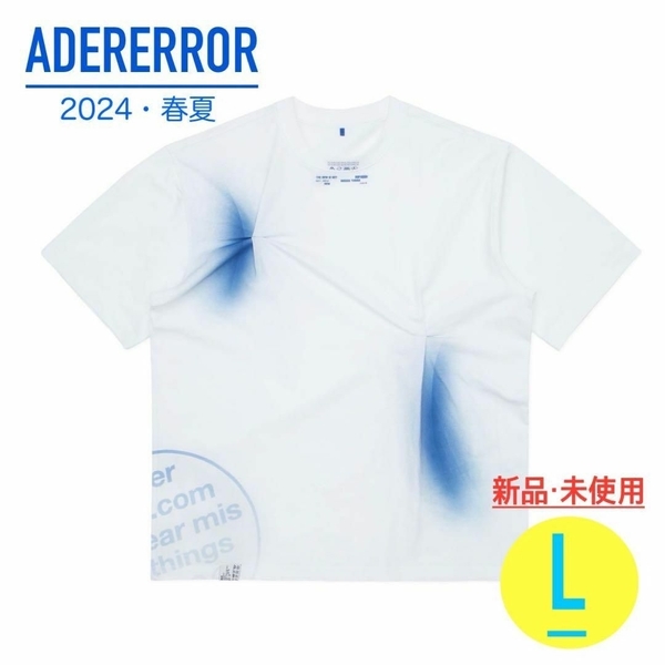 【ADERERROR】メンズ　Tシャツ　t-shirt　超人気　レア　★L★