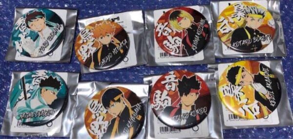 ハイキュー 応援団缶バッジ