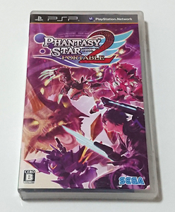 【PSPソフト】ファンタシースターポータブル2 ※チラシ&箱&説明書付き