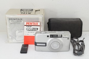 【適格請求書発行】美品 PENTAX ESPIO 24EW EXTRA WIDE（24-105mm）35mmコンパクトフィルムカメラ 元箱付【アルプスカメラ】240602n