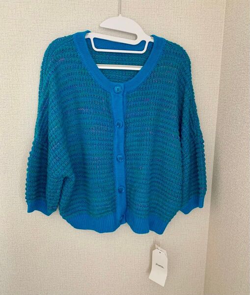 jouetie 2WAYサマーニット ブルー