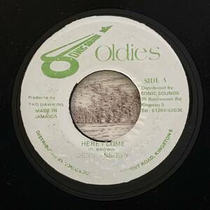 Dennis Brown Here I Come 7インチ アナログ レコード