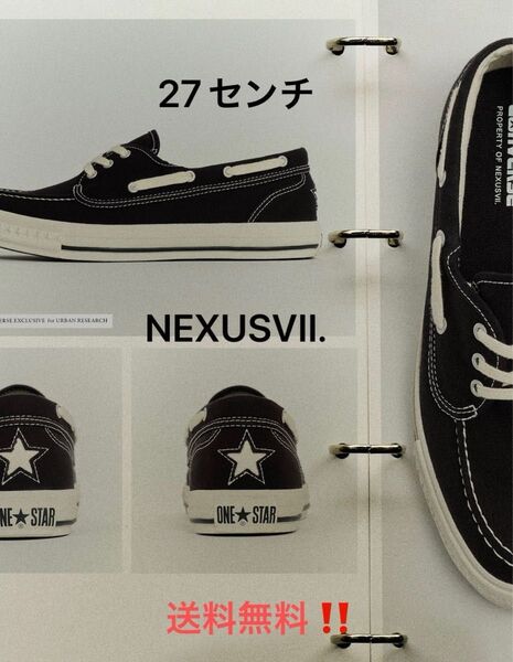 ネクサスセブン × アーバンリサーチ × コンバース ワンスターHS D /NX 27センチ