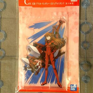 エヴァンゲリオン 一番くじ C賞 式波・アスカ・ラングレー ビジュアルスタンド 1点