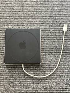 #523 動作未確認 Apple A1379 DVDドライブ シルバー USB Super Drive 外付け アップル スーパードライブ PC用品 現状品