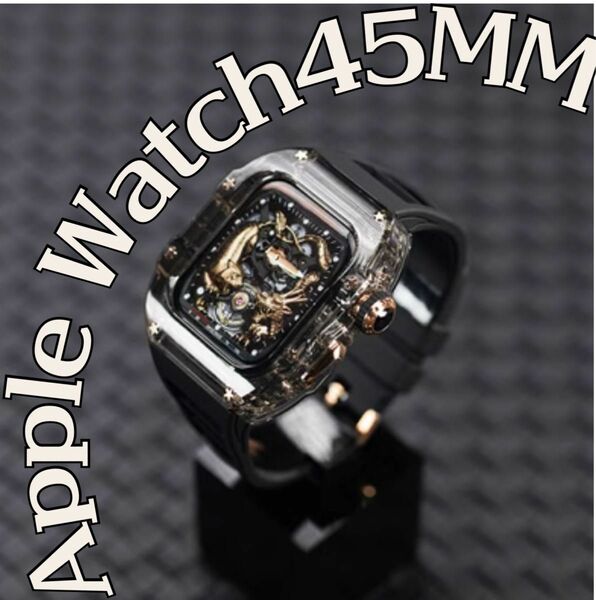 44mm 45mm apple watch●アップルウォッチ●ケース カスタム ラバー Golden Concept 好きに