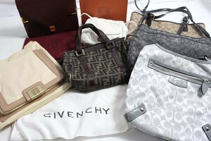 【ト静】 ★ ブランド バッグ まとめ Cartier LOEWE GIVENCHY FENDI COACH 中古現状品 画像参照 GA000GCG98