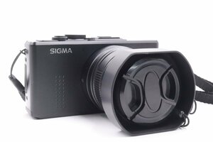【ト長】SIGMA シグマ DP2X コンパクトデジタルカメラ フードアダプター HA-21 付 デジカメ ブラック CA219IOB55