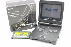 [to quiet ] * Nintendo Game Boy Advance SP AGS-001 super Mario advance 4 operation verification ending used present condition goods GC768GCG89