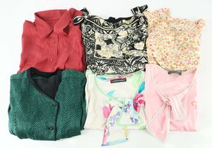 【ト滝】レディースブランド洋服 6着おまとめ レオナール LEONARD ミラショーン mila schon ニナリッチ NINA RICCI ワンピース CE815DEM68