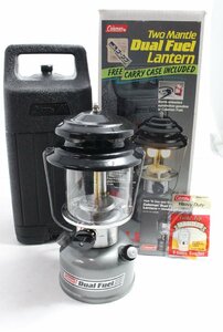 【ト静】 ★ Coleman コールマン Dual Fuel ツーマントル 285-700T ガソリンランタン キャンプ アウトドア 現状販売 GC760GCG48