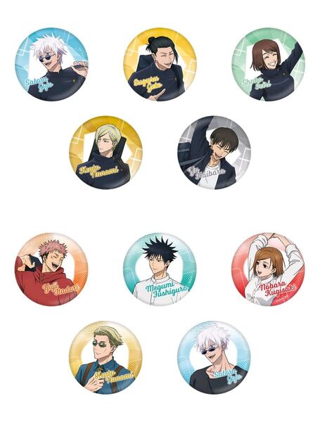 呪術廻戦 アニメジャパン 缶バッジ コンプリートセット