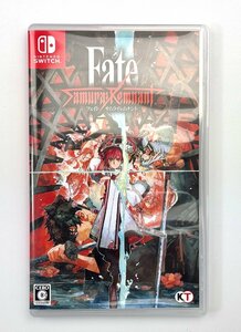 *A) NINTENDO SWITCH ソフト　Fate Samurai Remnant フェイト サムライレムナント　 ゆうパケット300円 中古美品