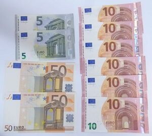 **①EURO евро Europe зарубежный .170 евро действующий банкноты зарубежный банкноты мир **