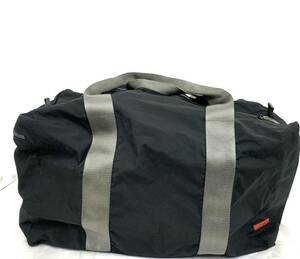 PRADA Boston bag Prada high capacity travel travel bag black black lady's men's present condition goods ka15