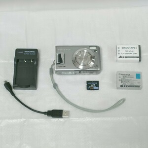 FUJIFILM FinePix F31fd CCDコンデジ xD-Picture Card M+ 2GB (OLYMPUS製)　 NP-95純正バッテリー 互換バッテリー 充電器 動作品 送料無料