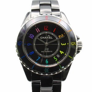 シャネル J12 エレクトロ ブランドオフ CHANEL セラミック 腕時計 セラミック 中古 メンズ