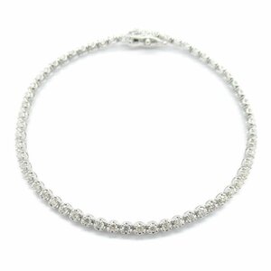 ジュエリー ダイヤモンド ブレスレット ブランドオフ JEWELRY K18WG（ホワイトゴールド） ブレスレット K18WG 中古 レディース