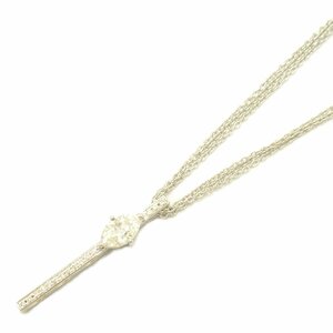 ジュエリー ダイヤ ネックレス ブランドオフ JEWELRY K18WG（ホワイトゴールド） ネックレス K18WG 中古 レディース