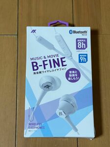 AXES AH-BT89WH WHITE ワイヤレスイヤフォンワイヤレスイヤホン　