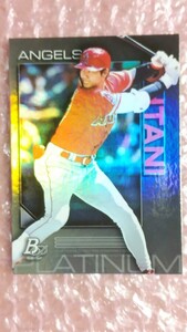 送料込即決 2020 Bowman Platinum ＃5 Shohei Ohtani 大谷翔平 レインボーフォイル/ホロカード 史上初2度目満票MVP ロサンゼルスドジャース