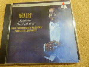 CD輸入盤;アーノンクール指揮「Mozart;Symphony No.25,26,28」