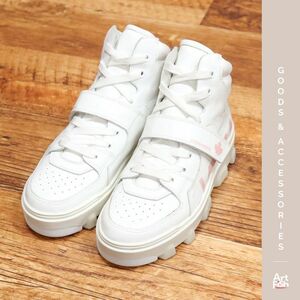 1 jpy /DSQUARED2/35(22cm)/ translation SNW0144bashu is ikatto sneakers BASKET Italy made Dsquared new goods / white / white /iy378/