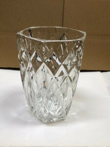 HG506 送料無料　OQIVE ガラス　クリスタルガラス　ロックグラス 花瓶　