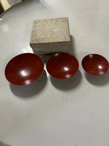 FJ0706 лакированные изделия чашечка для сакэ 3 пункт рюмка для сакэ посуда для сакэ большой средний маленький колесо остров краска Aizu краска ... кубок 