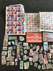 TS0412 stamp summarize foreign Japan stamp retro Vintage antique large amount set used . large amount 